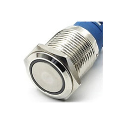 Кнопка антивандальна GQ16F-11E/N -RGB 12-24V (общий катод)