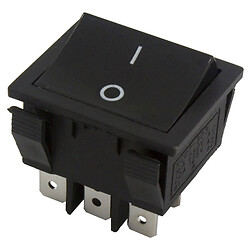 Переключатель клавишный KCD7-301 ON-OFF 6pin Black