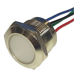 Індикатор антивандальний LAS1-19-D+RGB 12-24VDC (загальний анод)