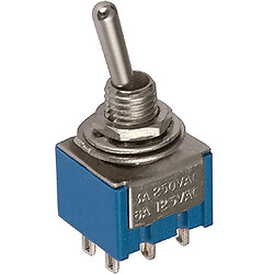 Тумблер MTS-202 ON-ON 6pin