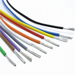Провід монтажний UL1007 24AWG (11*0.161mm) жовтий