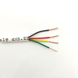 Кабель сигнальный 4x0.2mm2 CCA неэкранированный