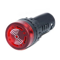 Бузер щитовий AD16-22SM Red 22-DC.AC 12V