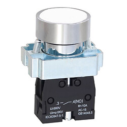 Кнопка щитова XB2-BA11C 1no 10a біла