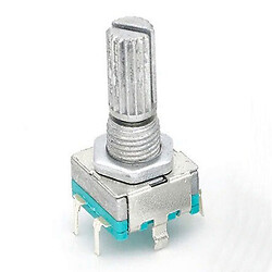 Енкодер серії RE11 (EC11) EC1121D L=20mm з кнопкою