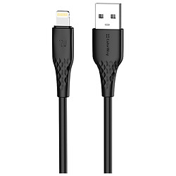 USB кабель ColorWay CW-CBUL094-BK Apple iPhone SE 2022 / iPhone 14 Pro Max / iPhone 14 Plus / iPhone 14 Pro / iPhone 14 / iPhone 13 Pro / iPhone 13 Mini / iPhone 13 / iPhone 13 Pro Max / iPhone 12 Mini / iPhone 12 Pro Max, Lightning, 1.0 м., Черный