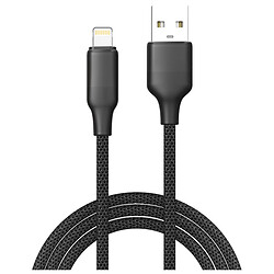 USB кабель ColorWay CW-CBUL101-BK Apple iPhone SE 2022 / iPhone 14 Pro Max / iPhone 14 Plus / iPhone 14 Pro / iPhone 14 / iPhone 13 Pro / iPhone 13 Mini / iPhone 13 / iPhone 13 Pro Max / iPhone 12 Mini / iPhone 12 Pro Max, Lightning, 1.0 м.