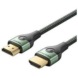 Кабель Vention ALOGI, HDMI, 3.0 м., Зелений