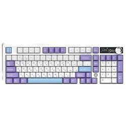 Клавіатура Ajazz AK980 V2 Maillard Switch, Білий