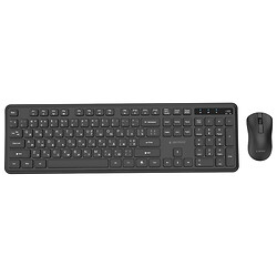 Клавиатура и мышь Gembird KBS-WPS-01-CYRL, Черный