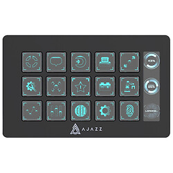 Контролер для стрімінгу Ajazz AKP153E, Чорний