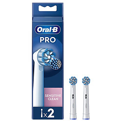 Насадка для зубної щітки Braun Oral-B Pro Sensitive Clean EB60X, Білий