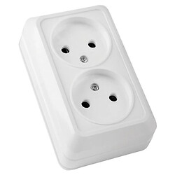 Розетка ELM Simply OD-20, Белый