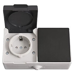 Розетка ELM OSW-10EC, Белый