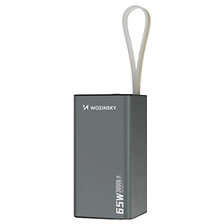 Портативная батарея (Power Bank) Wozinsky K65+, 30000 mAh, Серый