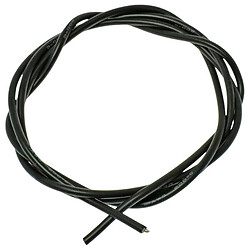Провод силиконовый 30AWG 0.05мм2 (7х0,1TS), Черный