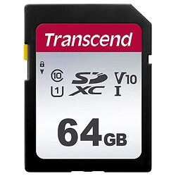 Карта памяти Transcend UHS-I U1, 64 Гб.