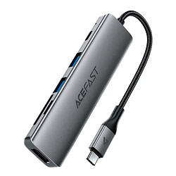 USB Hub AceFast J18, Сірий