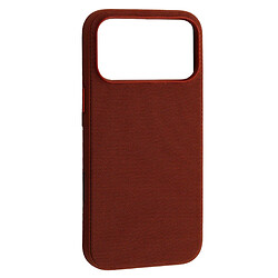 Чехол (накладка) Apple iPhone 17 Pro Max, TechWoven, MagSafe, Sienna, Бордовый