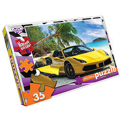 Мягкие пазлы "Феррари", 35 элементов, Dankotoys