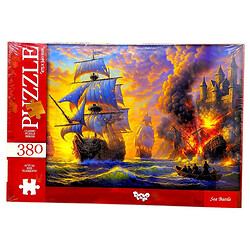 Пазлы "Морская битва", для детей и взрослых, 380 элементов, Dankotoys