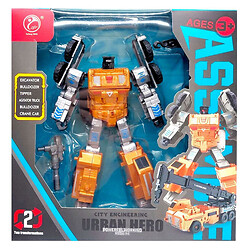 Робот "Urban Hero", стройтехника, YuTeng Toys