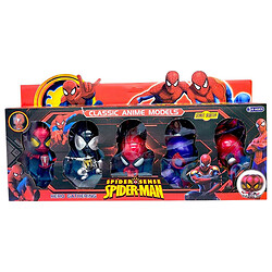 Фигруки "ЧЕЛОВЕК ПАУК/SPIDERMAN", 5 ШТ., Mic