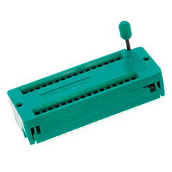 SDIP 28 ZIF TEXTOOL Socket, шаг выводов 1,778mm