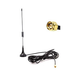 Антенна GSM 900/1800MHZ SMA Male L=197mm 5dBi 3m кабель
