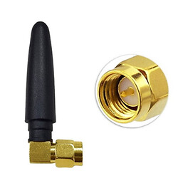 Антенна RF433MHz SMA Male Угловая L=51mm 1-3dBi v2
