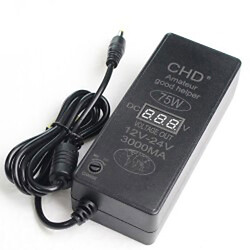Блок живлення 12-24V 3A штекер 5.5x2.5mm регульований