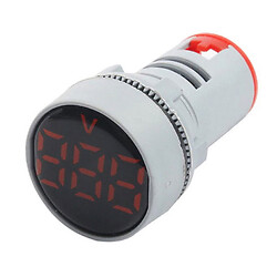 Вольтметр щитовой AD16-22VM-R-1 50-500VAC Красный