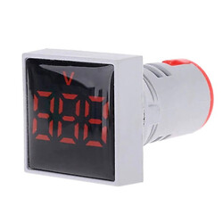 Вольтметр щитовой AD16-22VMS-R-1 50-500VAC Красный