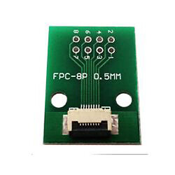 Плата печатная с разъемом FFC/FPC-8P шаг 0.5mm