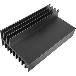 Радиатор алюминиевый 150*58*31.8MM heat sink aluminum black