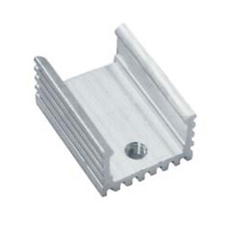 Радиатор алюминиевый 21*15*10MM TO-220 aluminum heat sink U-shaped