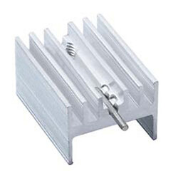 Радиатор алюминиевый 21*15*11MM radiator heatsink TO-220 (with pin)