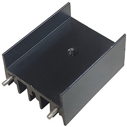 Радиатор алюминиевый 30*24*16MM heat sink Black w/pin