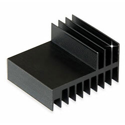 Радиатор алюминиевый 50*58*31.8MM aluminum heat sink BLACK