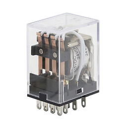 Реле HH54P-12VDC 5A 4C Coil 12VDC-LED