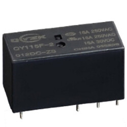 Реле QY115F-2-012DC-ZS 16A 1C coil 12VDC