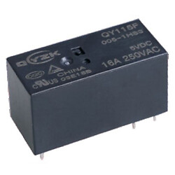 Реле QY115F-3-005DC-2ZS 8A 2C котушка 5VDC