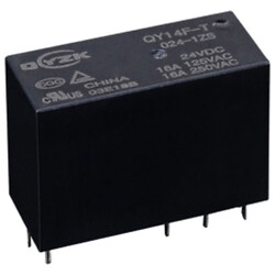 Реле QY14F-2-024DC-ZS 16A 1C котушка 24VDC
