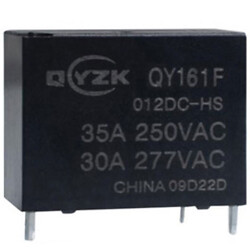 Реле QY161F-012DC-HS 35A 1A котушка 12VDC