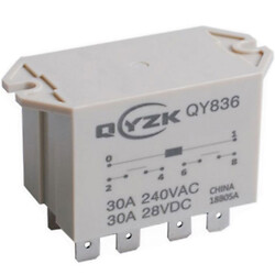Реле QY836-012DC-2H 30A 2A coil 12VDC