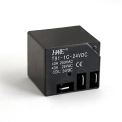 Реле QYT90-2-220AC-ZSR 40A 1C coil 220VAC