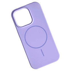 Чохол (накладка) Apple iPhone 14, Air Beats, MagSafe, Фіолетовий