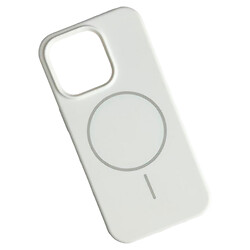 Чехол (накладка) Apple iPhone 14, Air Beats, MagSafe, Белый