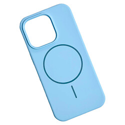 Чехол (накладка) Apple iPhone 15 Pro Max, Air Beats, MagSafe, Sky Blue, Голубой