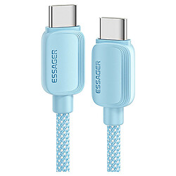 Кабель Essager Breeze EXCTT1-WLA03-P, Type-C, 2.0 м., Голубой